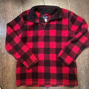 Children’s Place plaid fleece size 10/12